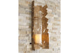 Jailene Antique Gold Wall Sconce - A8010187 - Vega Furniture