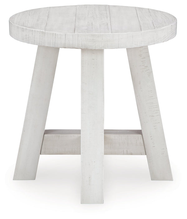 Jallison Off White End Table - T727-6 - Vega Furniture