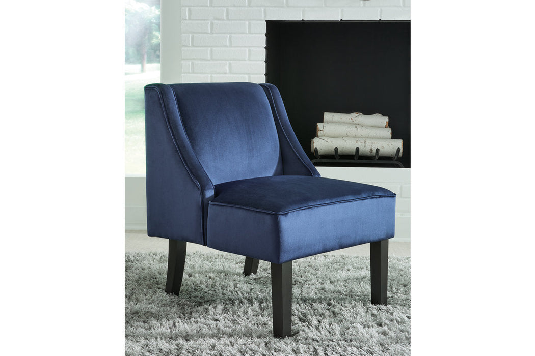 Janesley Navy Accent Chair - A3000140 - Vega Furniture