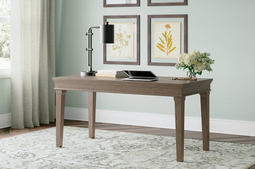 Janismore Weathered Gray 63" Home Office Desk - H776-44 - Vega Furniture