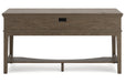 Janismore Weathered Gray Home Office Storage Leg Desk - H776-26 - Vega Furniture
