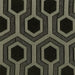 Jansen Gray/Black Hexagon Patterned Accent Chair - 900435 - Vega Furniture