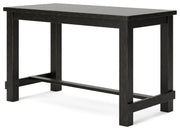 Jeanette Black Counter Height Dining Table - D702-32 - Vega Furniture