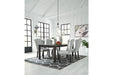 Jeanette Black Dining Table - D702-25 - Vega Furniture