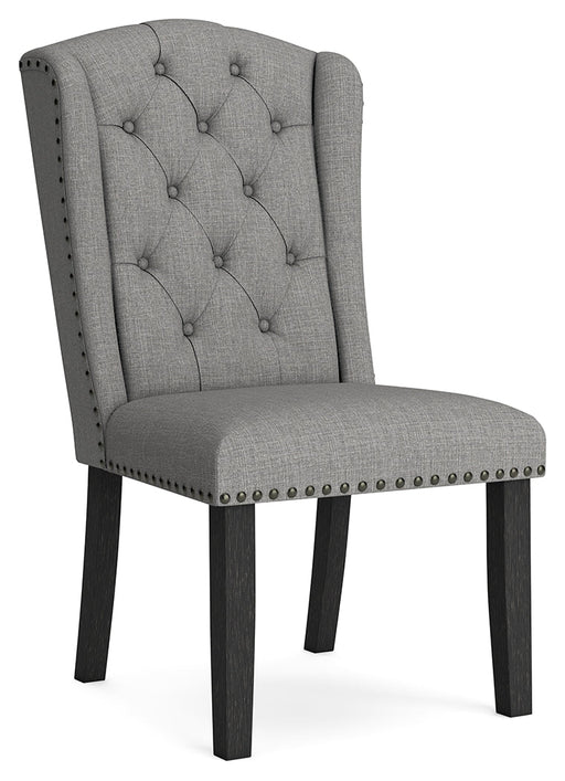 Jeanette Gray Dining Chair, Set of 2 - D702-02 - Vega Furniture