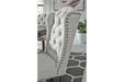 Jeanette Linen Dining Chair, Set of 2 - D702-01 - Vega Furniture