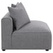 Jennifer Gray Tight Seat Armless Chair - 551594 - Vega Furniture