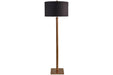 Jenton Antique Brass Finish Floor Lamp - L208311 - Vega Furniture