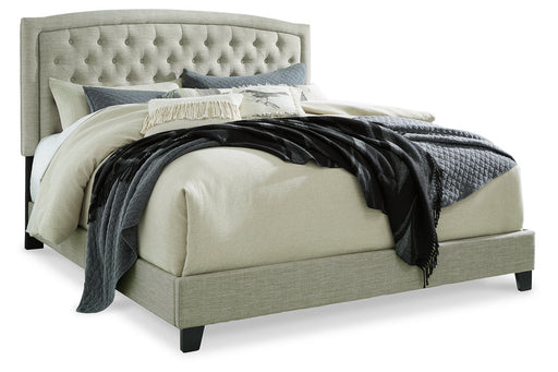 Jerary Gray King Upholstered Bed - B090-782 - Vega Furniture