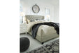 Jerary Gray King Upholstered Bed - B090-782 - Vega Furniture