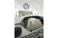 Jerary Gray Queen Upholstered Bed - B090-781 - Vega Furniture
