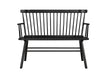 Jerimiah Spindleback Black Bench - 4185-BENCH-BK - Vega Furniture