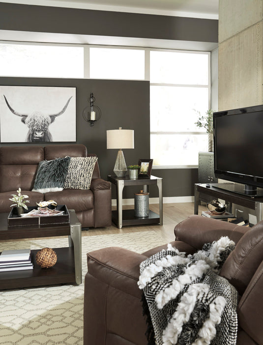 Jesolo Coffee Reclining Living Room Set - SET | 8670488 | 8670494 - Vega Furniture