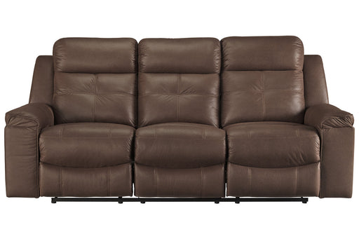 Jesolo Coffee Reclining Sofa - 8670488 - Vega Furniture