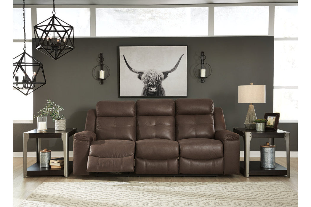 Jesolo Coffee Reclining Sofa - 8670488 - Vega Furniture