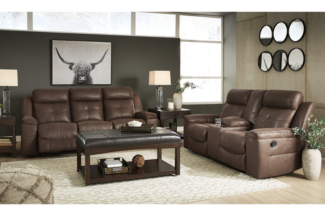 Jesolo Coffee Reclining Sofa - 8670488 - Vega Furniture