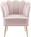 Jester Pink Velvet Accent Chair - 516Pink - Vega Furniture