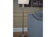 Joaquin Clear/Chrome Finish Floor Lamp - L428081 - Vega Furniture