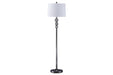 Joaquin Clear/Chrome Finish Floor Lamp - L428081 - Vega Furniture