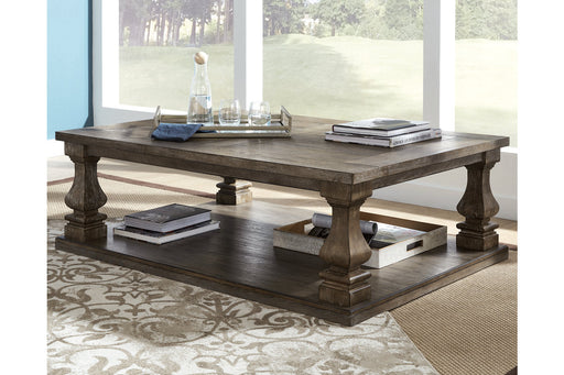 Johnelle Gray Coffee Table - T776-1 - Vega Furniture