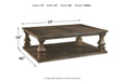 Johnelle Gray Coffee Table - T776-1 - Vega Furniture