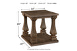 Johnelle Gray End Table - T776-3 - Vega Furniture