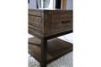 Johurst Grayish Brown End Table - T444-3 - Vega Furniture