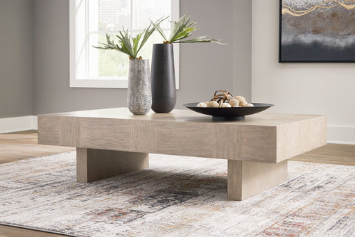 Jorlaina Light Grayish Brown Coffee Table - T922-1 - Vega Furniture