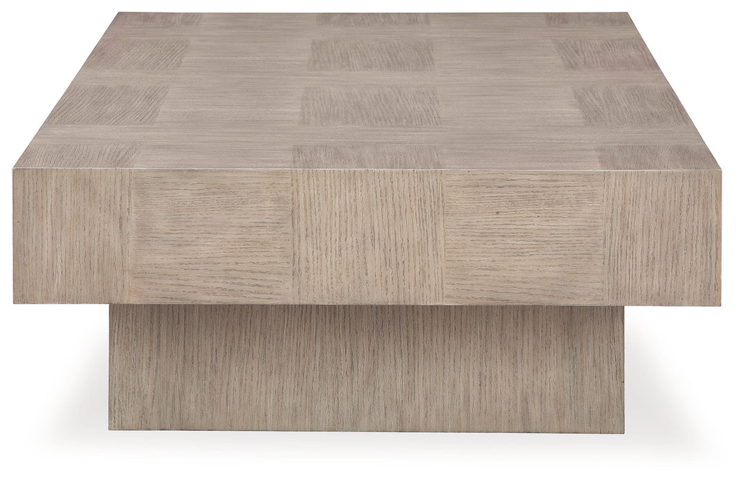 Jorlaina Light Grayish Brown Coffee Table - T922-1 - Vega Furniture