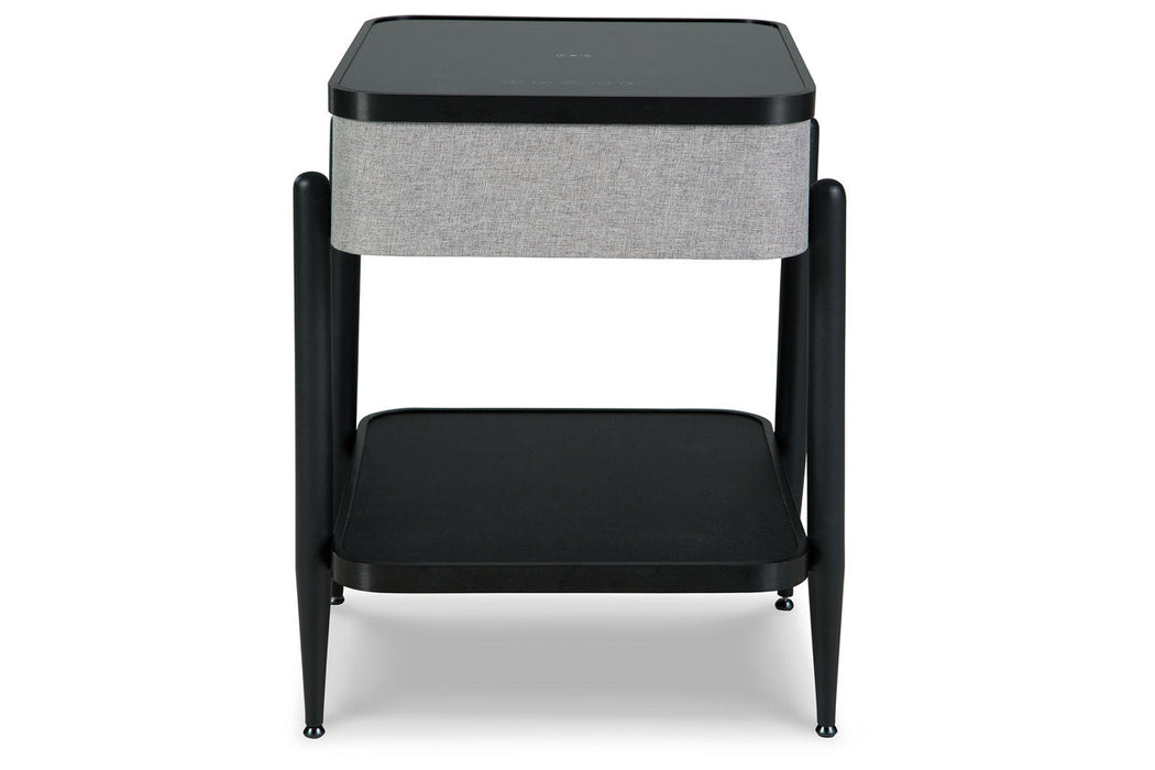 Jorvalee Gray/Black Accent Table - A4000550 - Vega Furniture