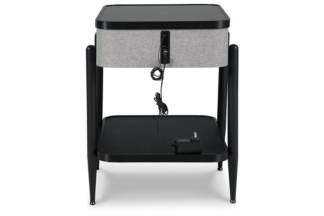 Jorvalee Gray/Black Accent Table - A4000550 - Vega Furniture