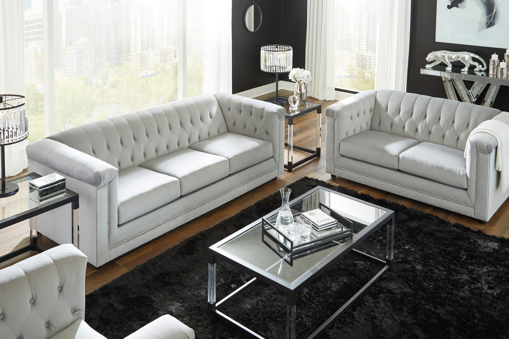 Josanna Gray Living Room Set - SET | 2190438 | 2190435 - Vega Furniture