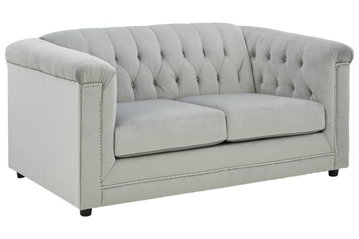 Josanna Gray Loveseat - 2190435 - Vega Furniture