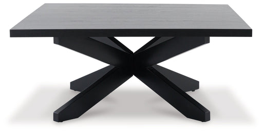 Joshyard Black Coffee Table - T461-8 - Vega Furniture