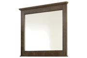 Juararo Dark Brown Bedroom Mirror (Mirror Only) - B251-36 - Vega Furniture