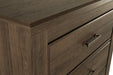 Juararo Dark Brown Chest of Drawers - B251-46 - Vega Furniture