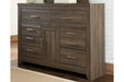 Juararo Dark Brown Dresser - B251-31 - Vega Furniture