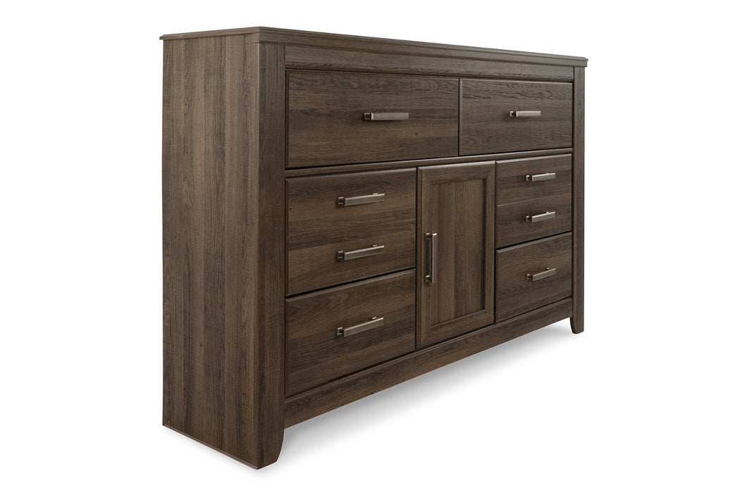 Juararo Dark Brown Dresser - B251-31 - Vega Furniture