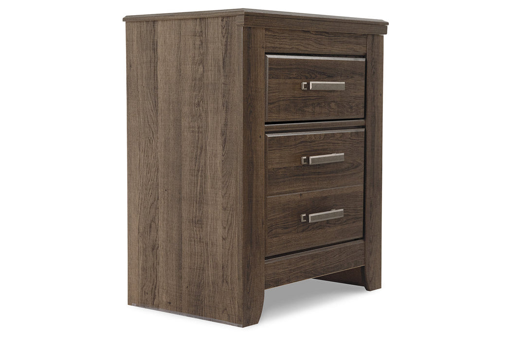 Juararo Dark Brown Nightstand - B251-92 - Vega Furniture