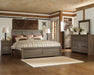 Juararo Dark Brown Panel Bedroom Set - SET | B251-54 | B251-57 | B251-98 | B251-31 | B251-36 - Vega Furniture