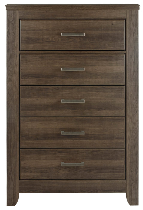 Juararo Dark Brown Panel Bedroom Set - SET | B251-54 | B251-57 | B251-98 | B251-31 | B251-36 - Vega Furniture