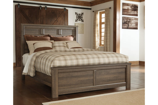 Juararo Dark Brown Queen Panel Bed - SET | B251-54 | B251-57 | B251-98 - Vega Furniture