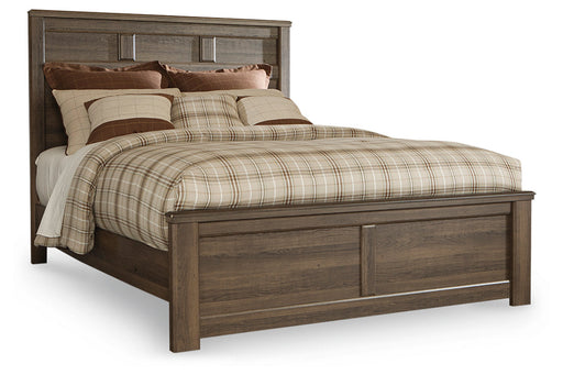 Juararo Dark Brown Queen Panel Bed - SET | B251-54 | B251-57 | B251-98 - Vega Furniture