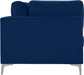 Julia Blue Velvet Modular 108" Sofa - 605Navy-S108 - Vega Furniture