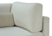 Julia Cream Velvet Modular 142" Sofa - 605Cream-S142 - Vega Furniture
