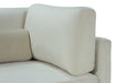 Julia Cream Velvet Modular 75" Loveseat - 605Cream-S75 - Vega Furniture