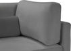 Julia Grey Velvet Modular Corner Chair - 605Grey-Corner - Vega Furniture
