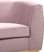 Julian Pink Velvet Loveseat - 620Pink-L - Vega Furniture