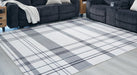 Kaidlow Gray/Cream 7'5" x 9'6" Rug - R405911 - Vega Furniture