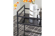 Kailman Black Bar Cart - A4000097 - Vega Furniture